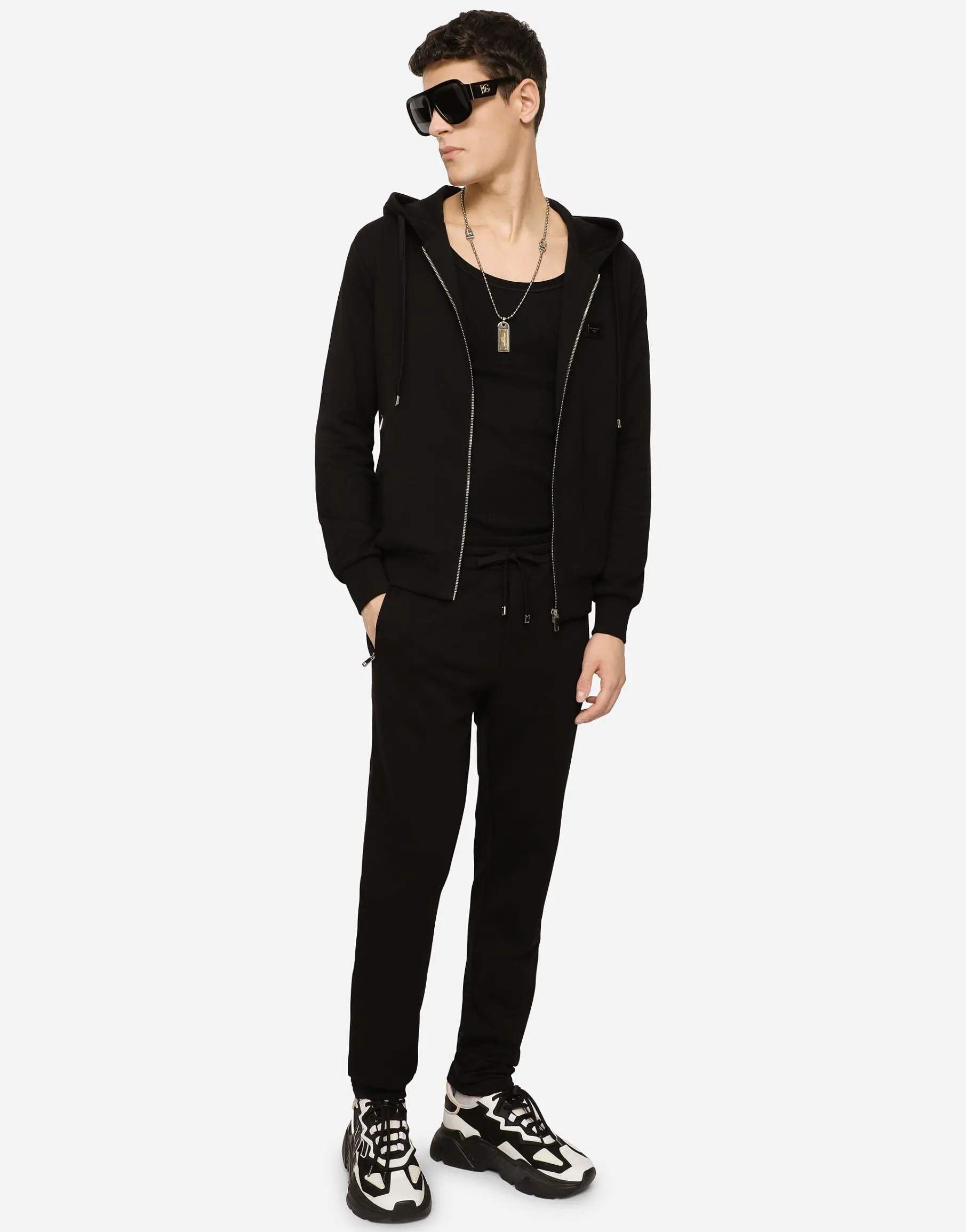 Sweatshirt in cotton jersey