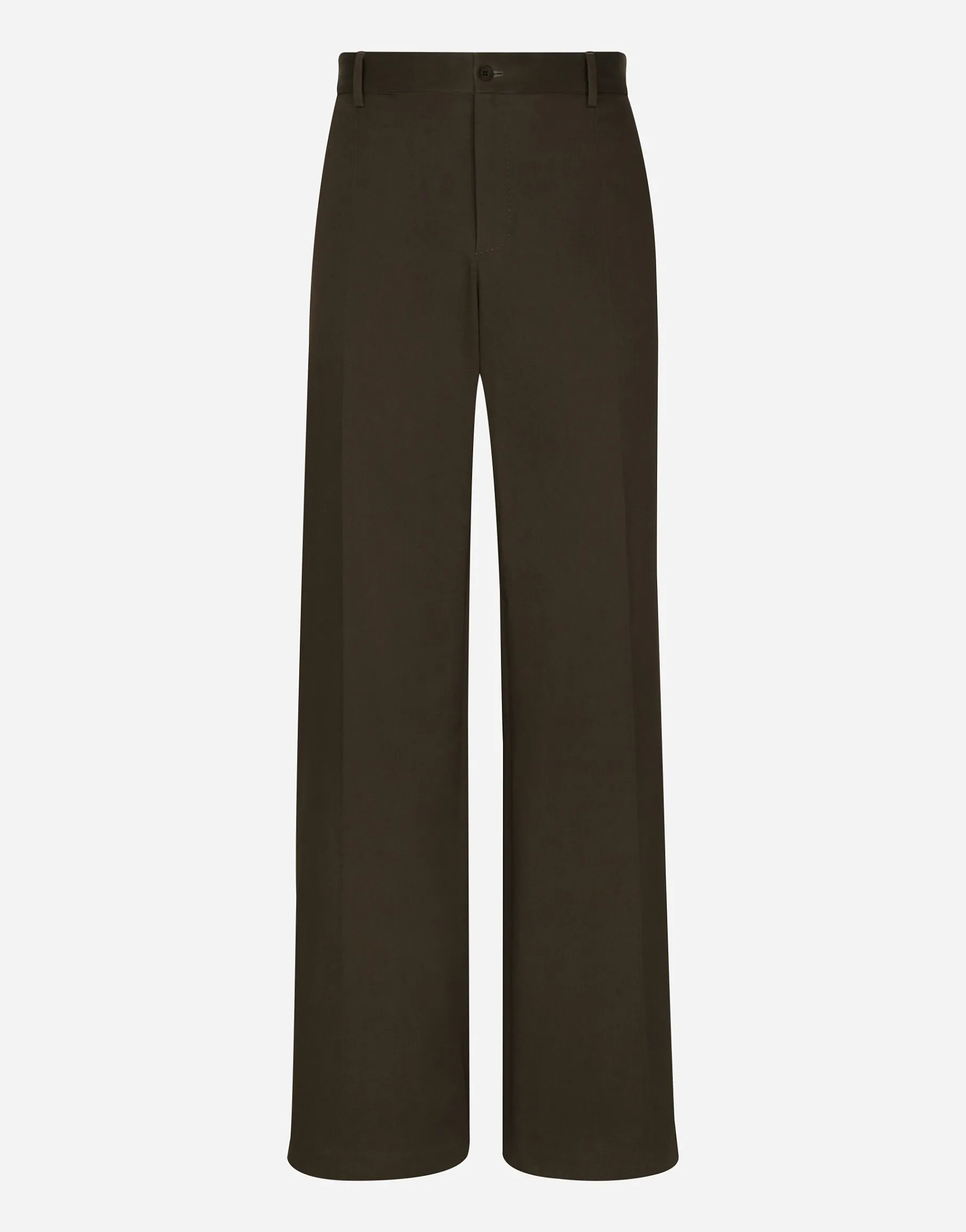 Tailored cotton pants