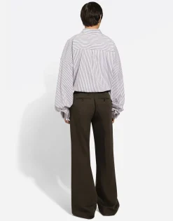 Tailored cotton pants