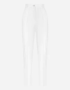 Tailored gabardine pants
