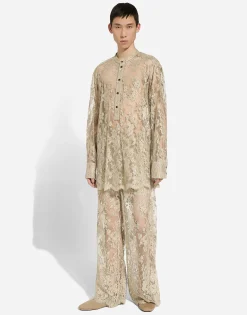Tailored Galloon lace pants