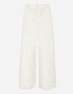Tailored lace pants