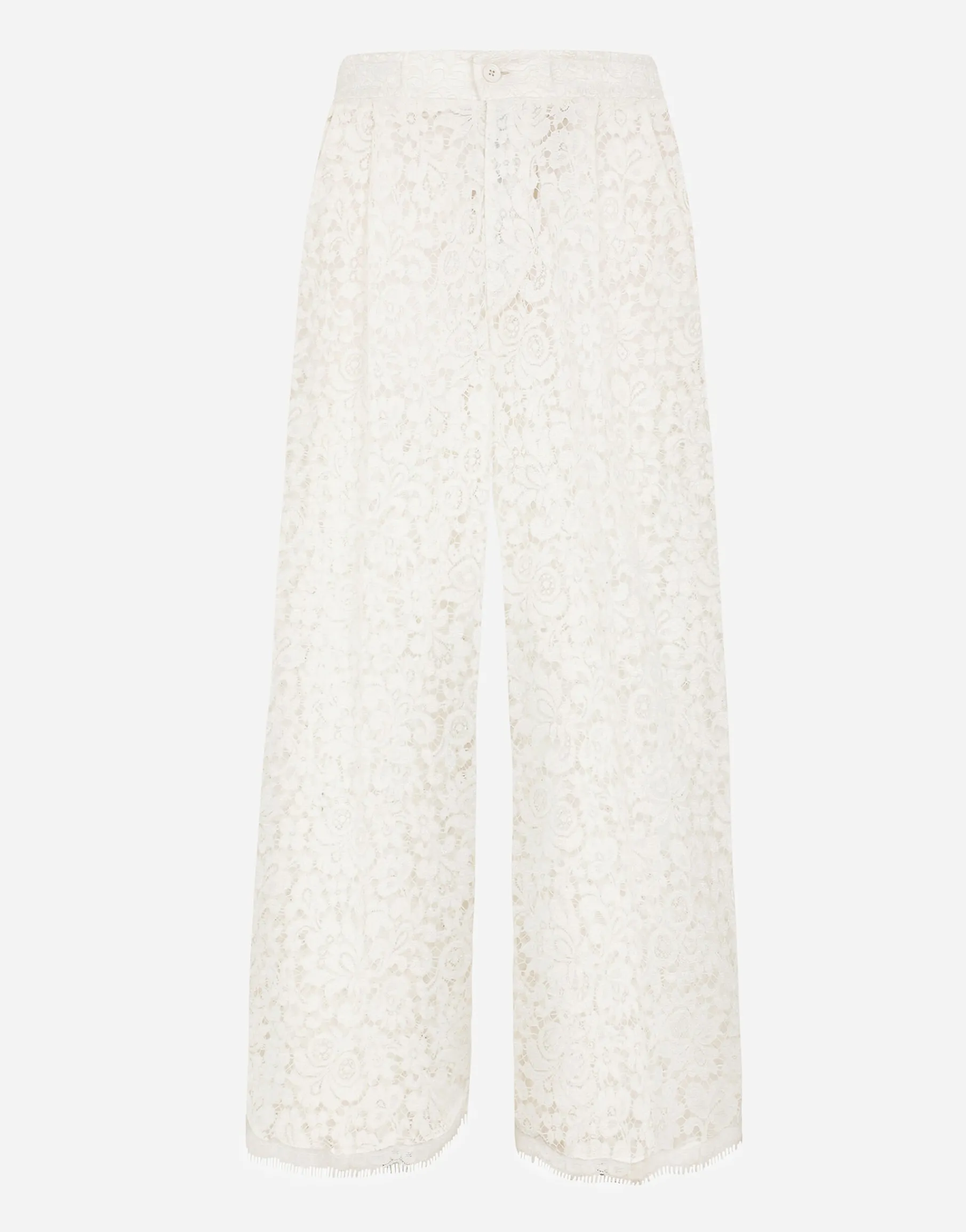 Tailored lace pants