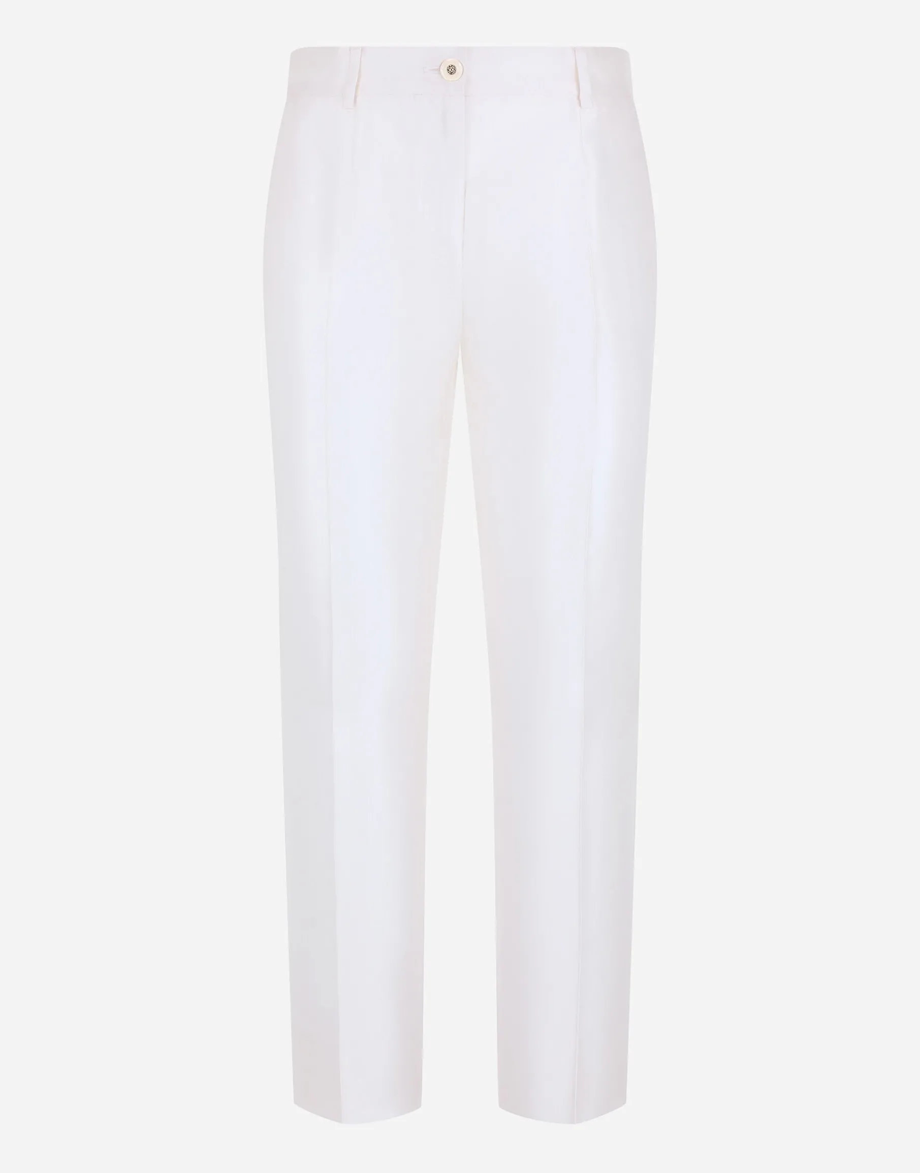 Tailored mikado silk pants