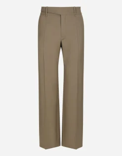 Tailored two-way stretch twill pants