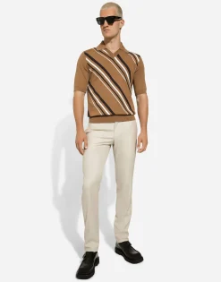 Tailored virgin wool pants