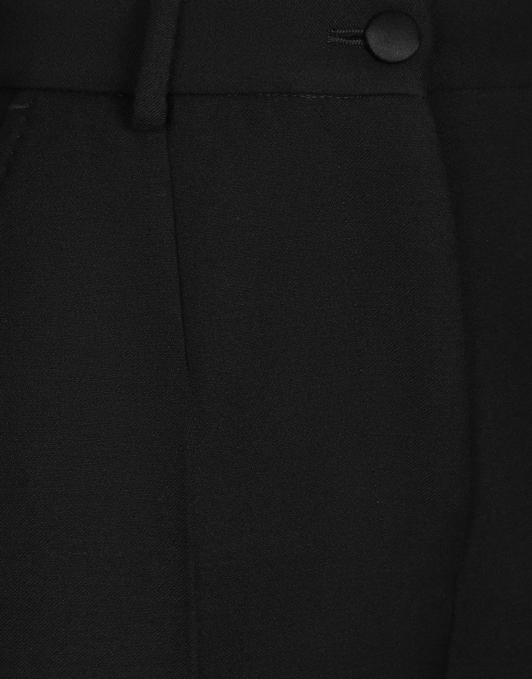 Tailored wool gabardine tuxedo pants