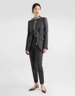Tailored woolen pants