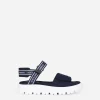 Technical fabric sandals with DG logo