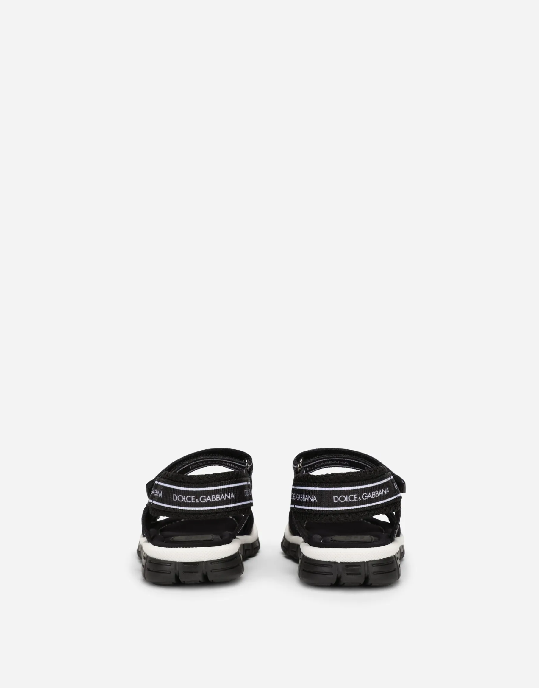 Technical fabric sandals with DG logo