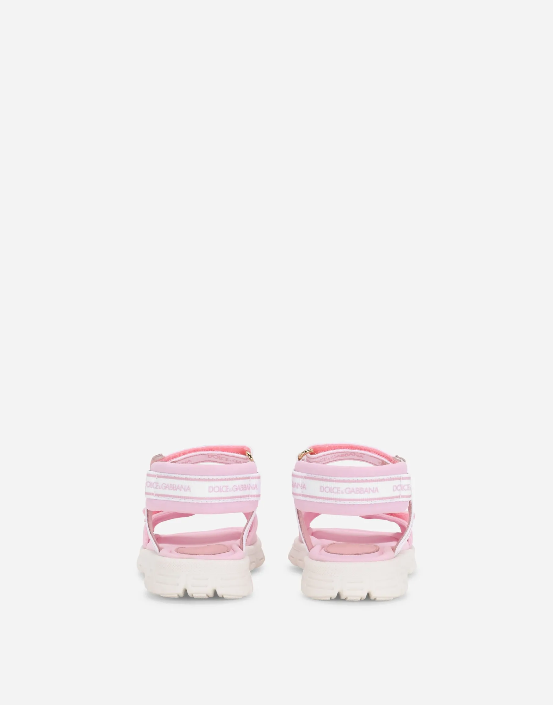 Technical fabric sandals with DG logo