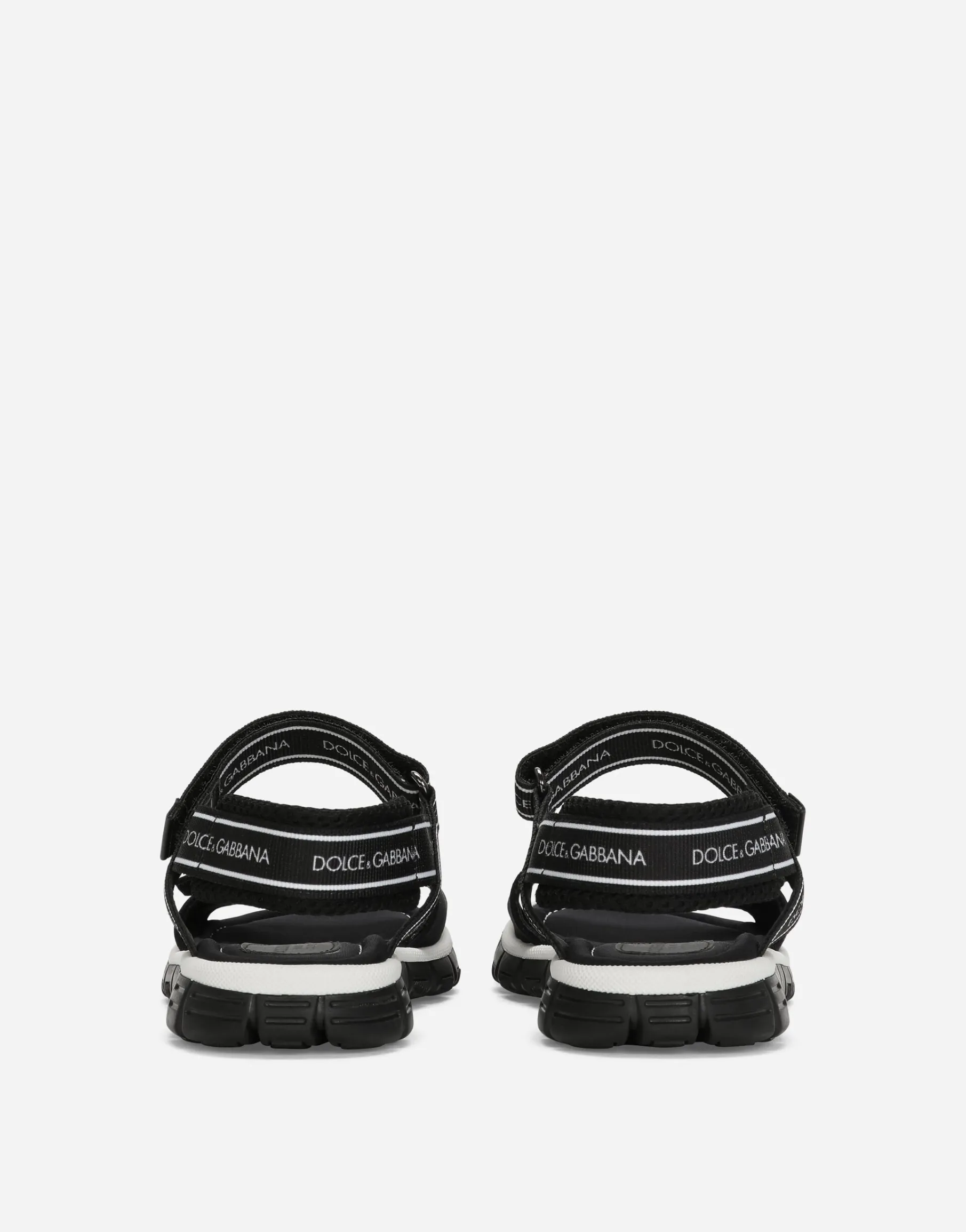 Technical fabric sandals with DG logo