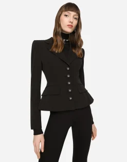Technical gabardine Dolce jacket
