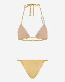 Triangle bikini with DG logo