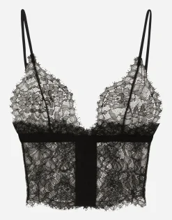 Triangle lace bralette