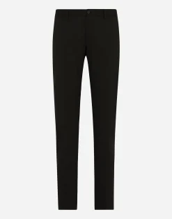Trousers in stretch wool