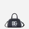 Tumbled calfskin bowling bag with DG logo