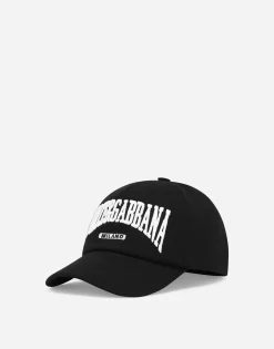 Twill baseball cap with Dolce&Gabbana logo