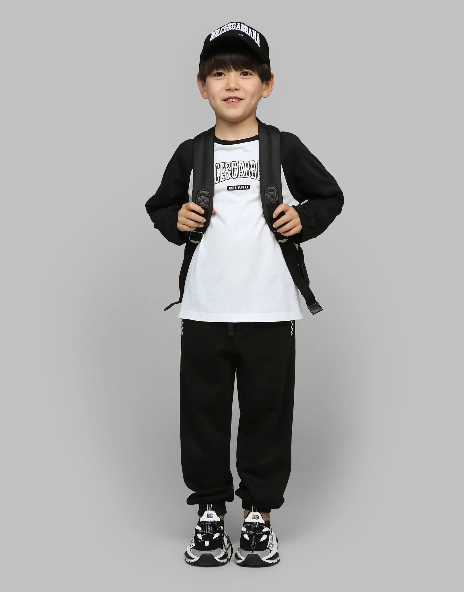 Twill baseball cap with Dolce&Gabbana logo