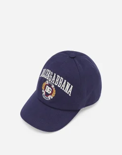 Twill baseball cap with Dolce&Gabbana logo
