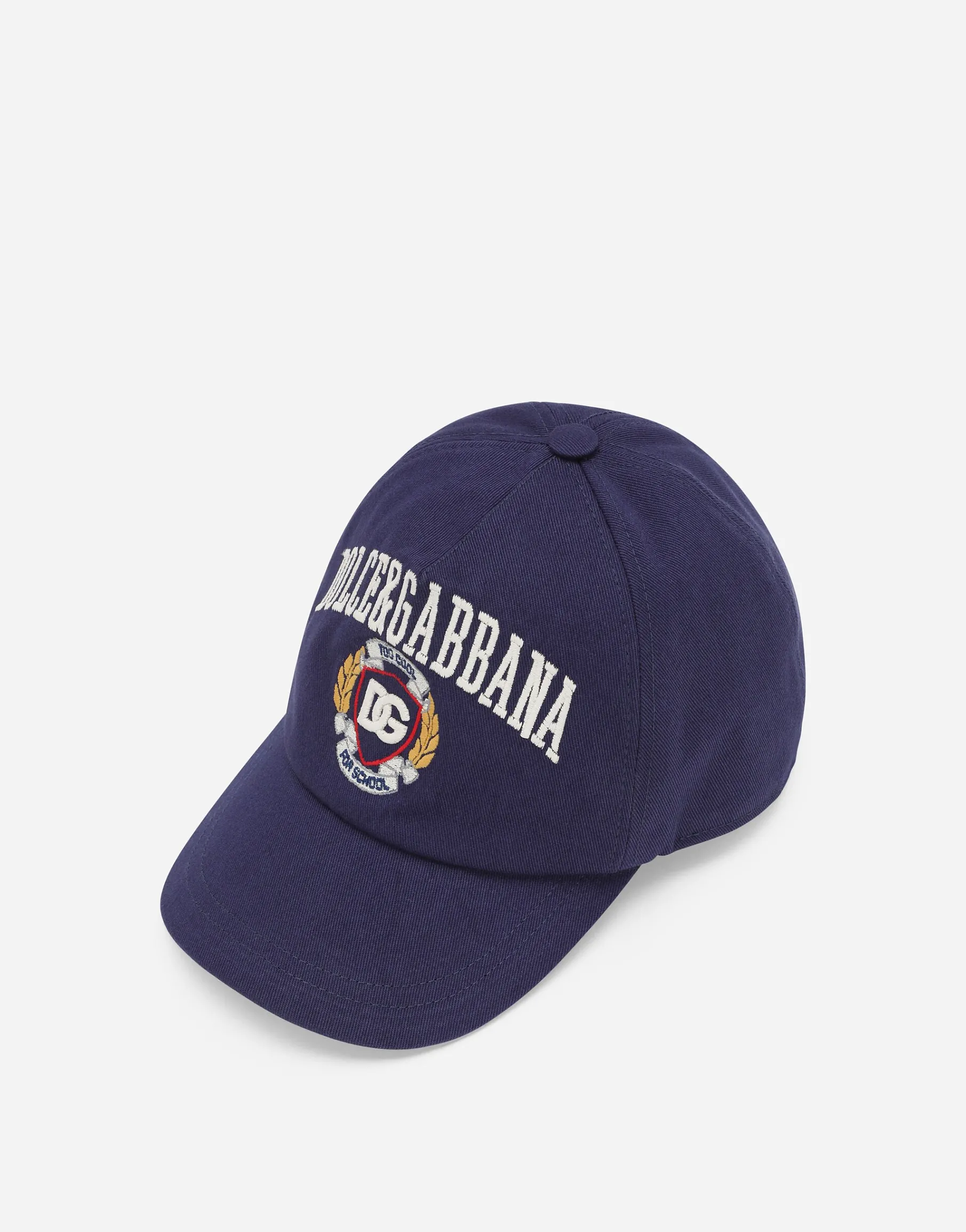 Twill baseball cap with Dolce&Gabbana logo