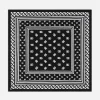 Twill scarf with all-over DG logo print (70 x 70)
