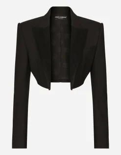 Twill Spencer blazer