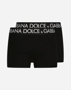 Two-pack cotton jersey boxers