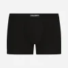 Two-way stretch jersey boxers with logo label