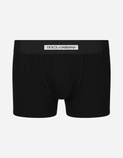 Two-way-stretch cotton jersey regular-fit boxers