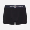 Two-way-stretch jersey regular-fit boxers with emblem