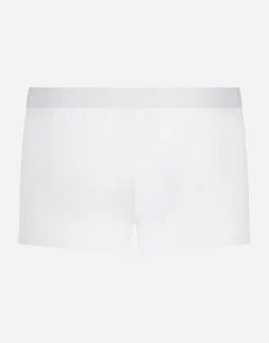 Two-way-stretch jersey regular-fit boxers with emblem