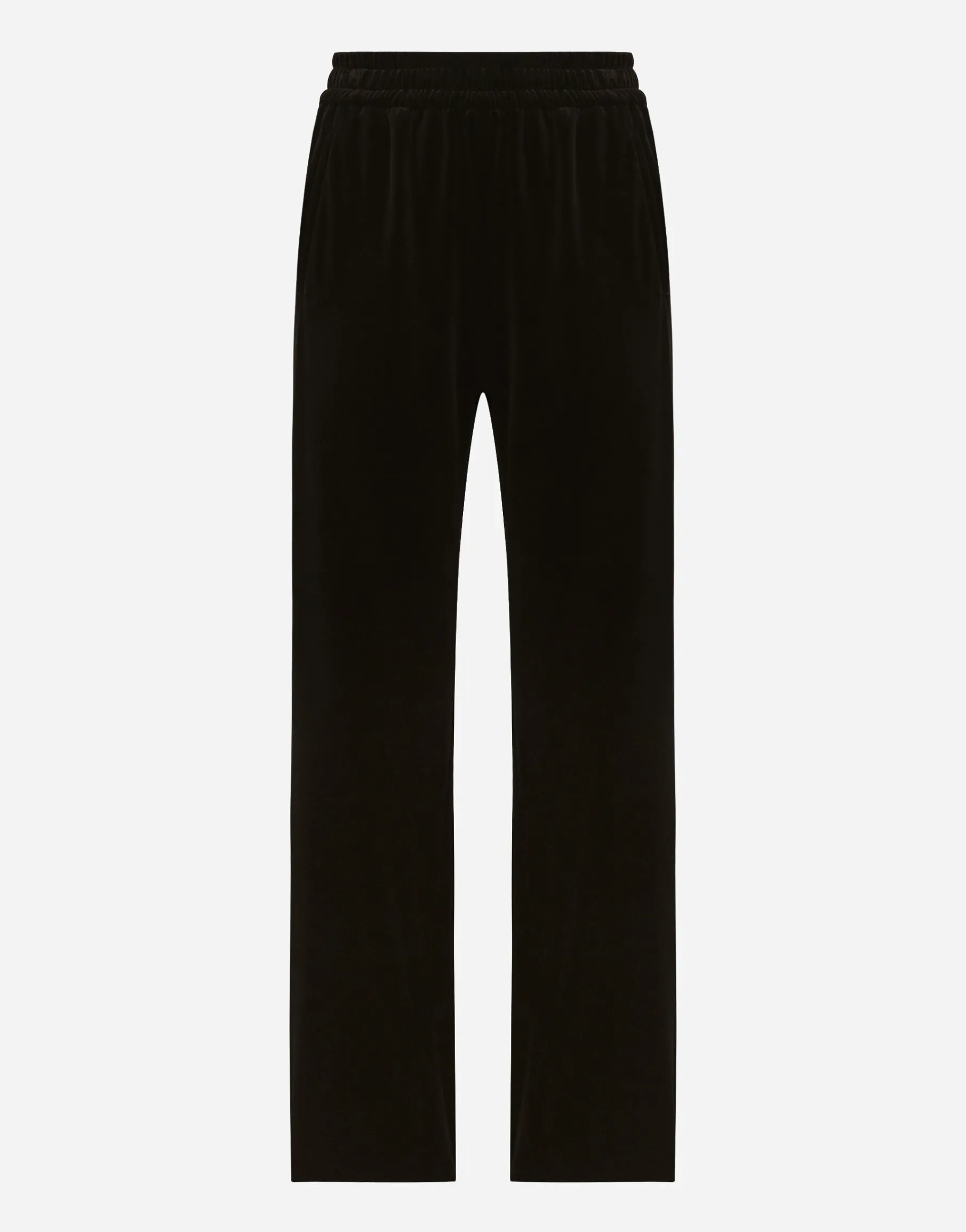 Velvet jogging pants