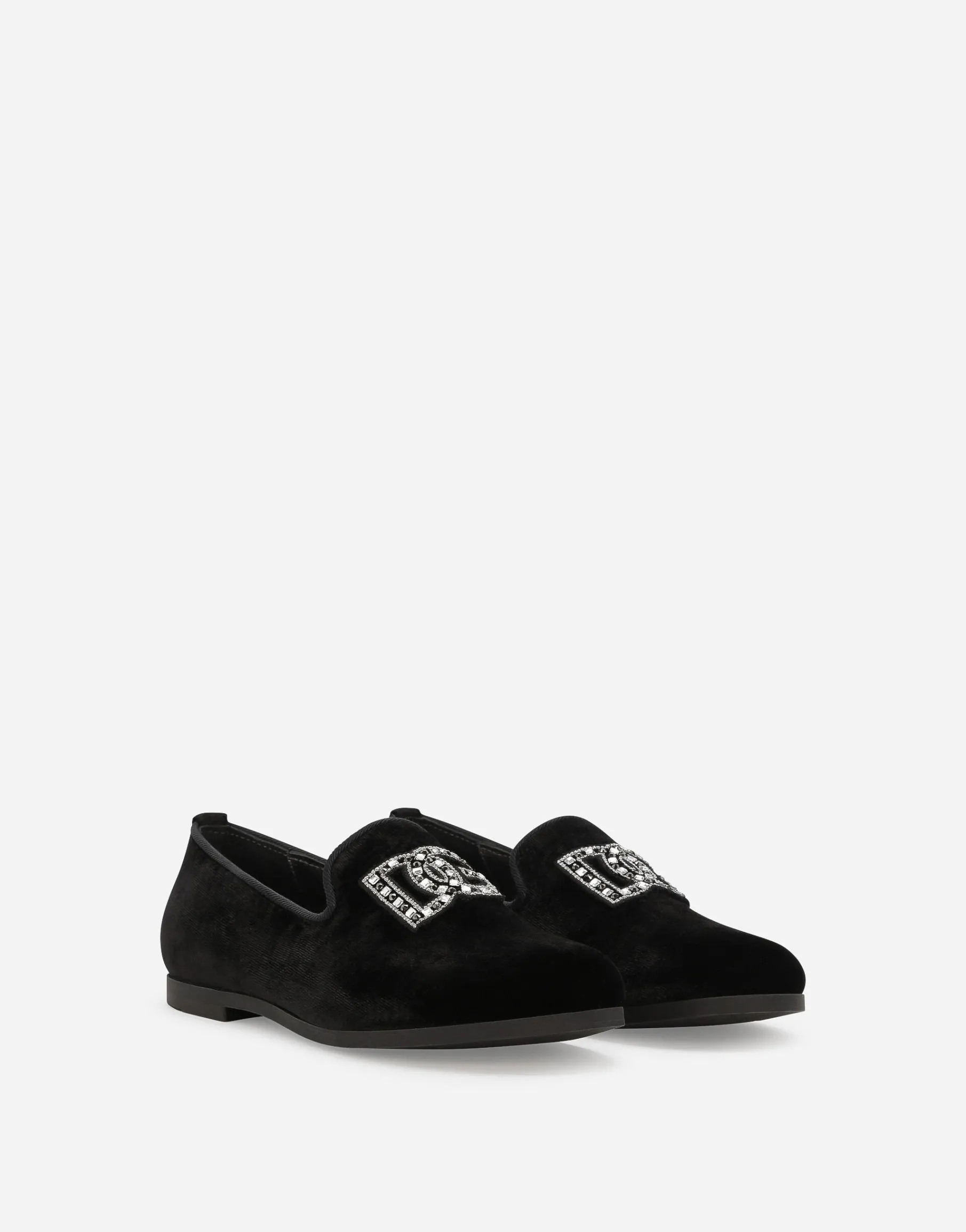 Velvet slippers