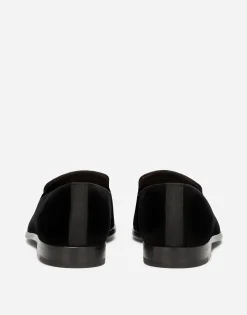 Velvet slippers