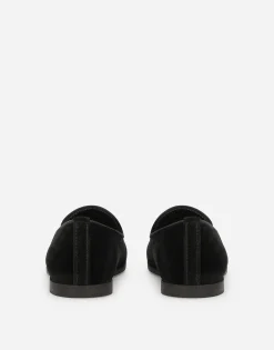 Velvet slippers