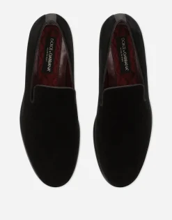 Velvet slippers