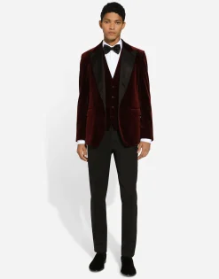 Velvet tuxedo jacket