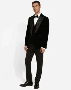 Velvet tuxedo jacket