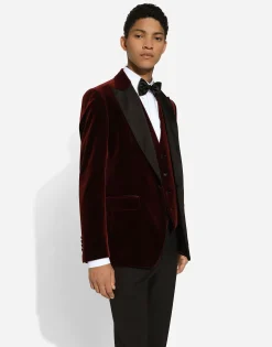 Velvet tuxedo jacket