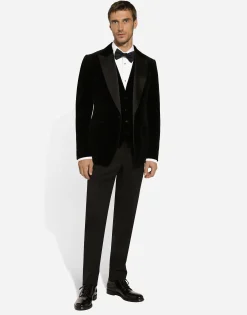 Velvet tuxedo jacket