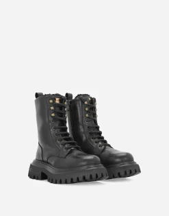 Vintage calfskin Hi Trekking ankle boots