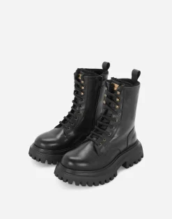 Vintage calfskin Hi Trekking ankle boots