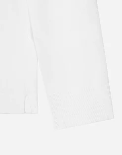 Viscose sweater with sailor collar