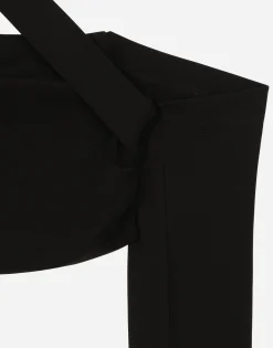 Viscose top with sleeve details