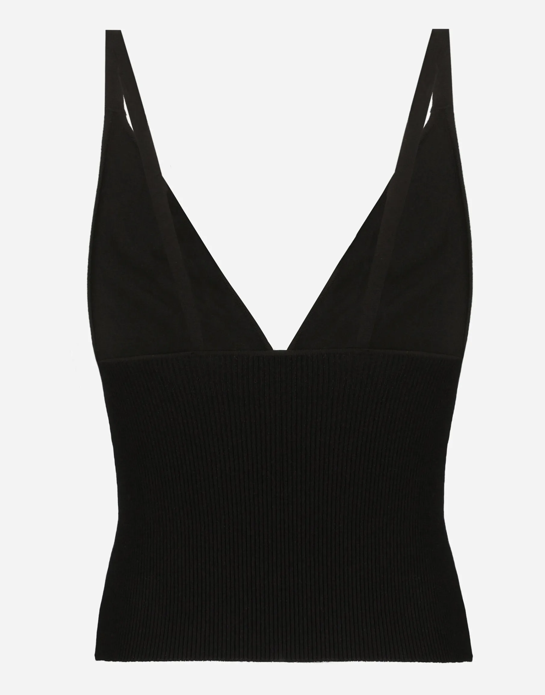 Viscose-knit vest top