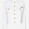 White denim jacket