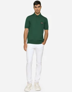 White skinny stretch jeans