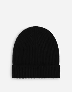 Wool and cashmere hat