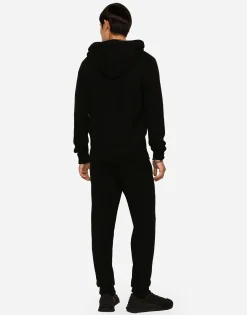 Wool and cashmere hooded sweater